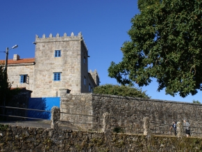 Torres de Cereixo, hoxe reconvertidas nunha residencia privada